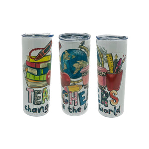 Teachers Change The World Tumbler