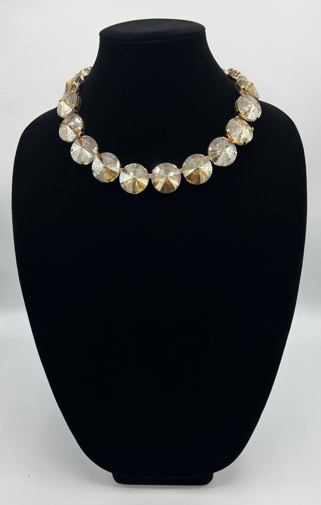 Gold Jeweled Necklace