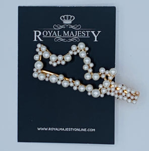 Pearl Crown Hair Pendant